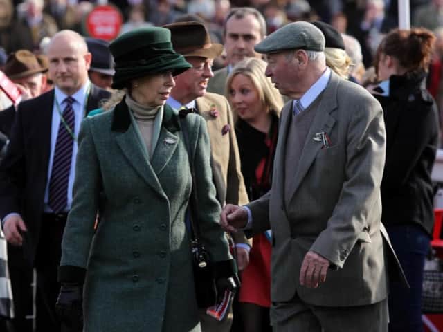 Trevor Hemmings gave a £1m donation to the Princess Royal's Carers' Trust.