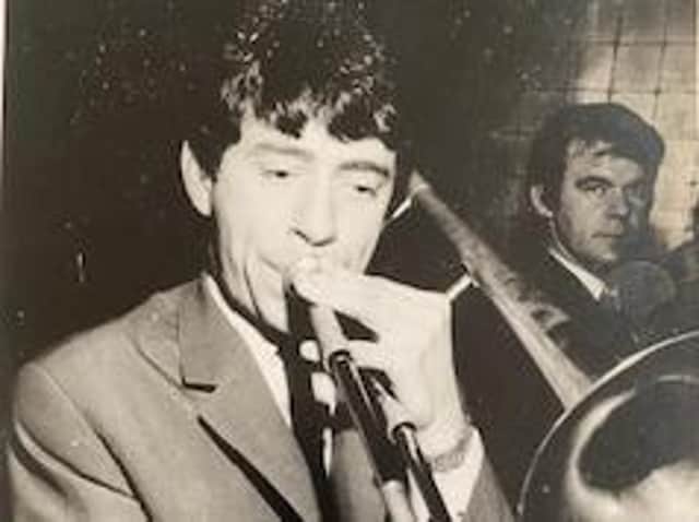 John started out as a trombone player in brass bands in Blackpool growing up