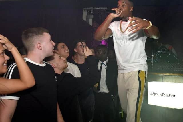 Bugzy Malone's show at BlitzVenue in Preston has been cancelled.