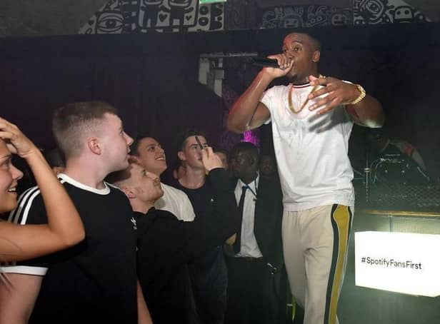 Bugzy Malone's show at BlitzVenue in Preston has been cancelled.
