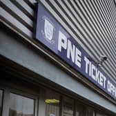 PNE’s ticket office at Deepdale