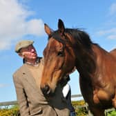 Trevor Hemmings pictured with Gran National winner Ballabriggs