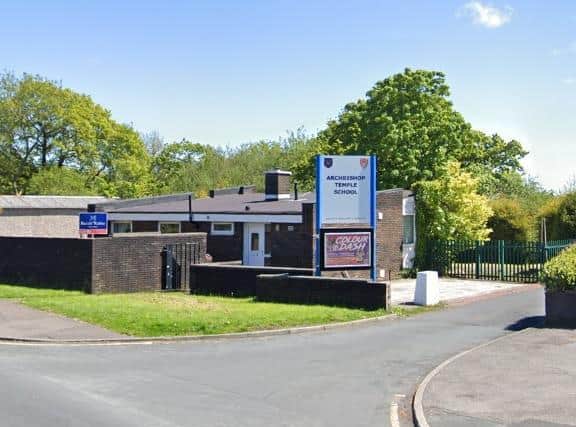 Archbishop Temple School in Fulwood. Image from Google.