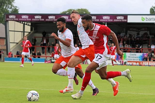 Jonah Ayunga has played in Morecambe's last four matches
