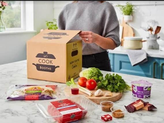 The Booths Let's Cook box