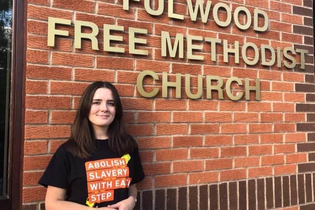 Organiser Elise is a member of Fulwood Free Methodist Church