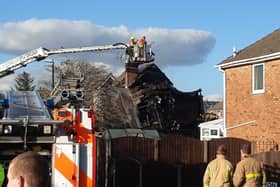 Firefighters confirmed they carried out a search of the property for any casualties following the explosion.