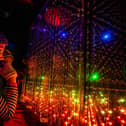 Discover Lancaster University's Exploration Zone at The Storey during Light Up Lancaster. Photo by Robin Zahler.