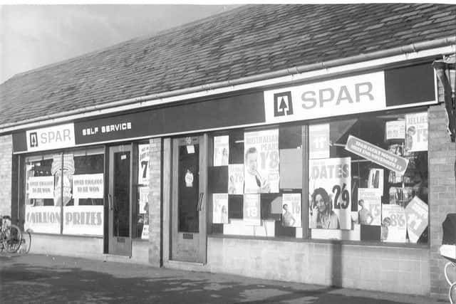 How the shop looked in the 1970s