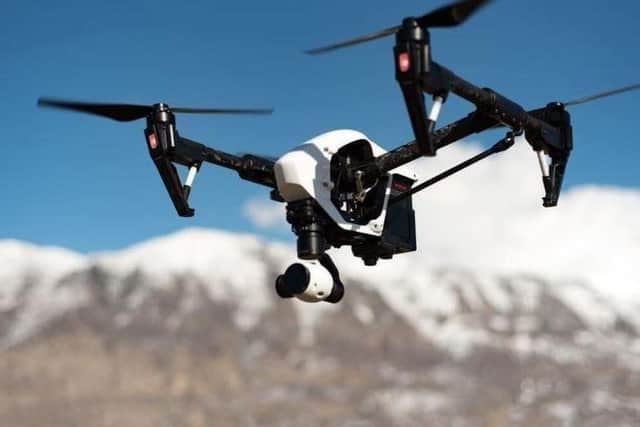 Drones can pose a risk to aircraft if flown too close to flight-paths