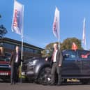 Chorley Nissan have teamed up with Isuzu

From left, Robson Broomhead: Assistant Fleet Manager, John Link: Fleet Manager, Emily Naughton: Business Centre Assistant