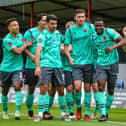 Lewis Baines, centre, says many of his team-mates have stepped up to cover the loss of other players through injury (photo:Stefan Willoughby)