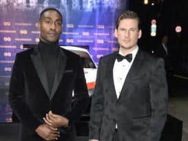 Lee Ryan of Blue will be performing, here he is pictured with Simon Webbe, attending the 19th GQ Men of the Year Awards 2017