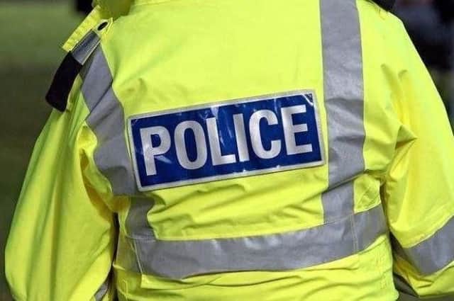 The officer is accused of using a number of obscene and offensive terms in text messages, which have been reported to both Lancashire Police and the Independent Office for Police Conduct