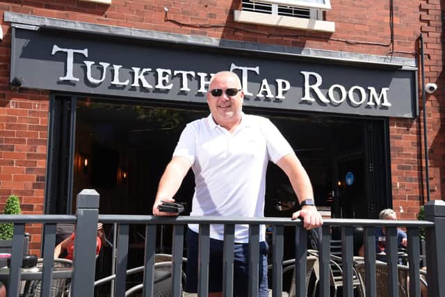 The event will be held at Tulketh Tap Room, pictured is owner Ray Woods.