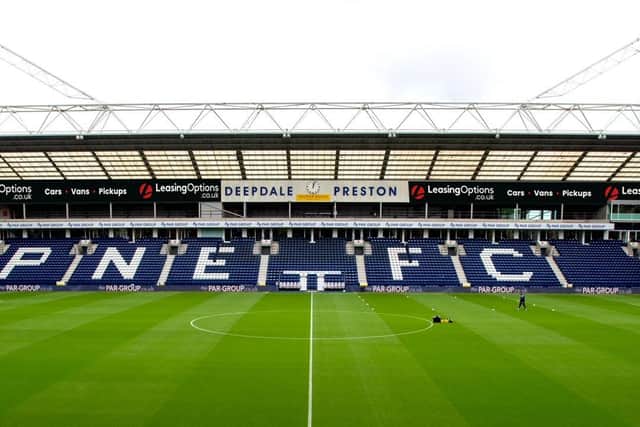 The Invincibles Pavilion at Deepdale is getting new sponsorship from Leasing Options