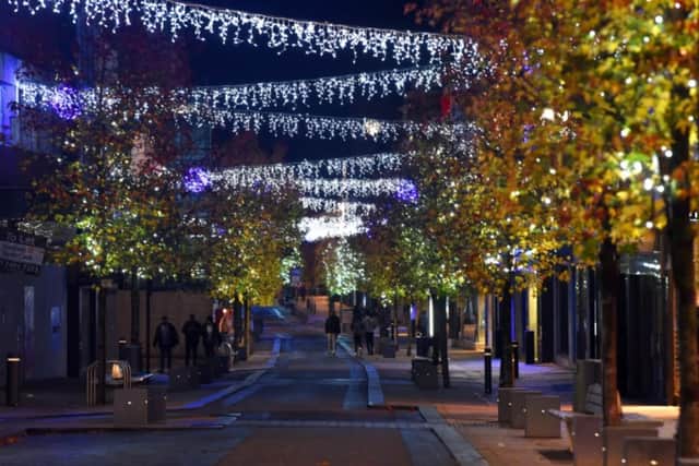 Late night Christmas shopping will benefit from free parking on designated car parks.