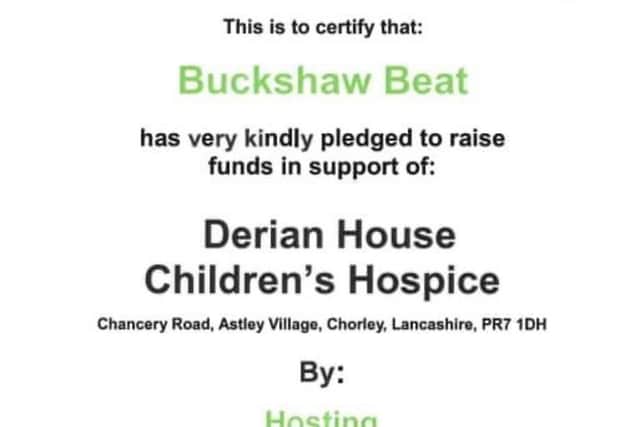 Some of the proceeds from Buckshaw Virtual Christmas Market will go towards Derian House Children's Hospice.