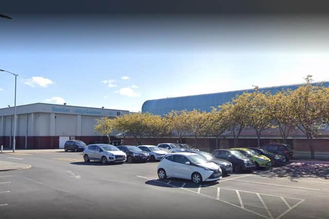 Police were called to Bamber Bridge Leisure Centre, next to Withy Grove Park, at around 9pm on Monday (October 25) after reports of children climbing onto the roof. When confronted by staff, the kids pulled out kitchen knives, say police. Pic: Google