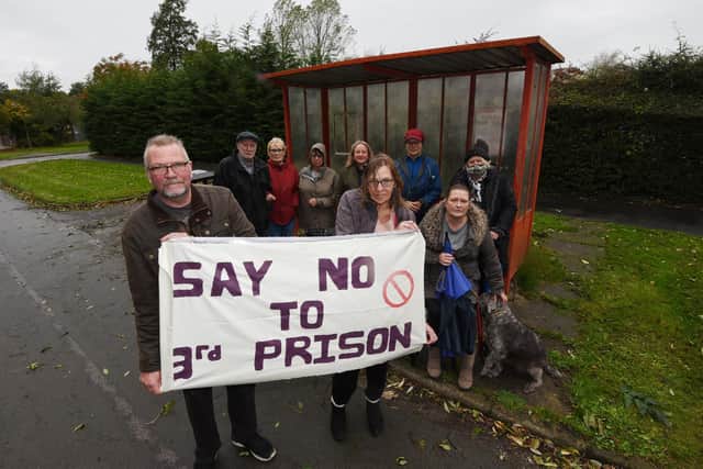 Locals say that a plan to a move a bus stop to within the grounds of a proposed new prison in Chorley is just the latest in a list of reasons to oppose the development (image: Michelle Adamson)