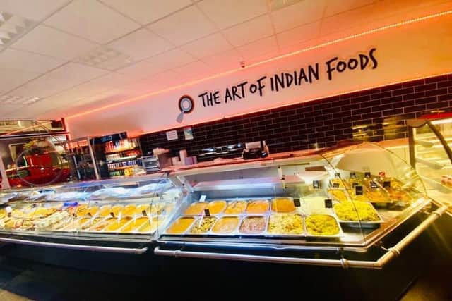 The deli will offer a range of curries, starters, sweet treats and a lunch menu with a twist.