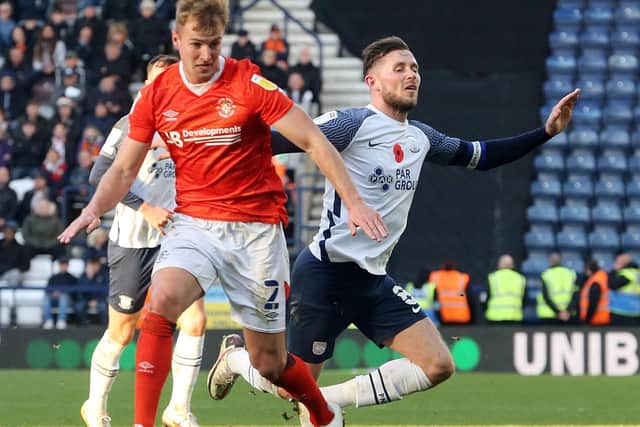 PNE skipper Alan Browne in thick of action against Luton