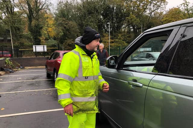 Lancashire Police Tac Ops and Preston Fire are currently on the scene.