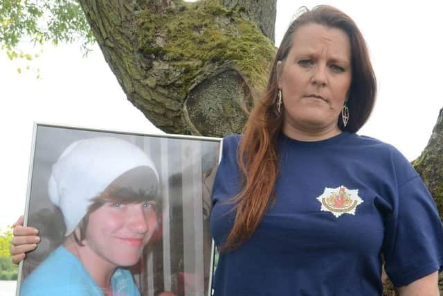 Rebecca Ramsay is now an open water safety activist following the tragic death of her son, Dylan, but all of her water safety props were stolen on Monday night.