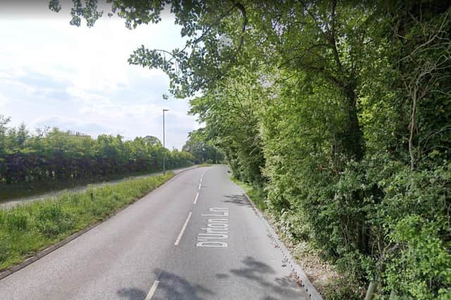 The proposal relates to a section of D'Urton Lane in Broughton 
Pic: Google