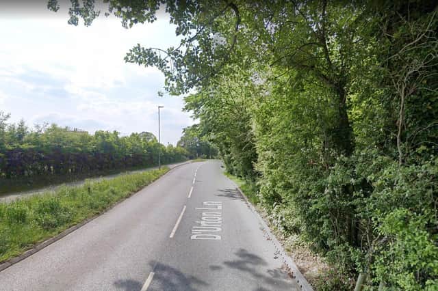 The proposal relates to a section of D'Urton Lane in Broughton
Pic: Google