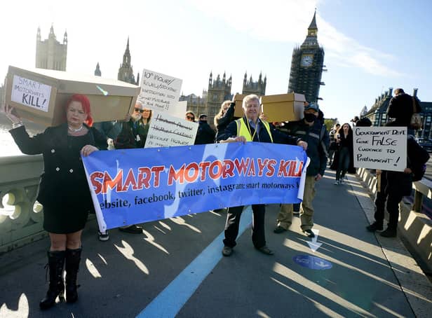 Demonstrations have been held outside Parliament this week