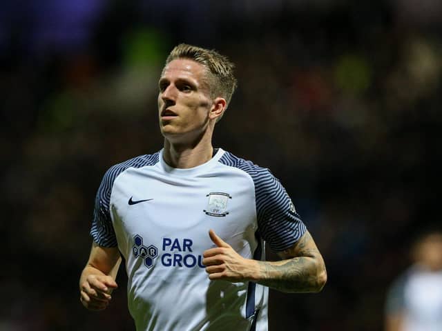 Preston North End striker Emil Riis