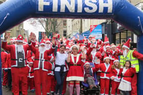 A sea of red suits and beards will flood Morecambe Bay later this month, like it did in 2019