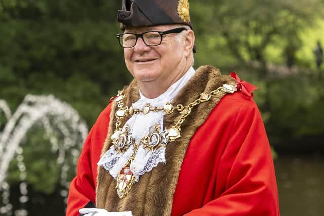 The Mayor of Chorley, Coun Steve Holgate