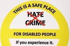 Those who are signed up to the scheme will display circular yellow 'Safe Space' stickers in their front windows (see pictures) and staff inside will offer help or even just a chat and a brew to anyone in need of support