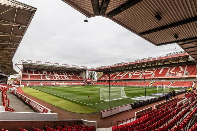 Nottingham Forest's City Ground.