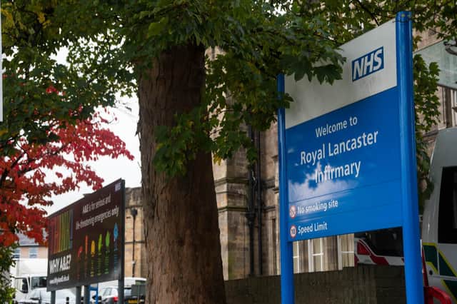 The Royal Lancaster Infirmary. Photo by Kelvin Stuttard.