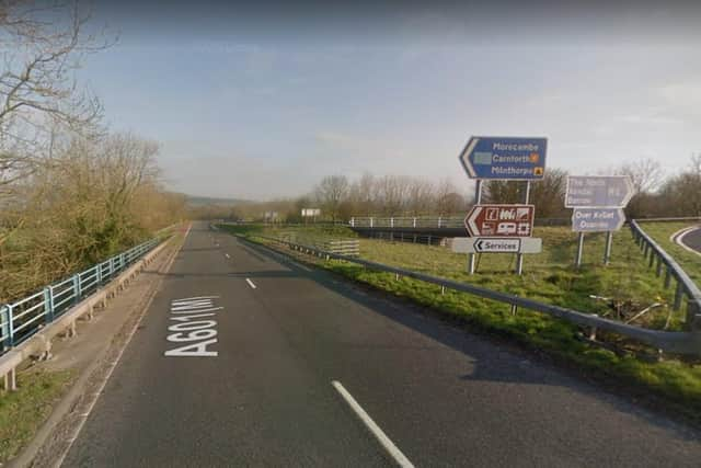 The A601(M)'s days as a motorway could be numbered (image: Google)