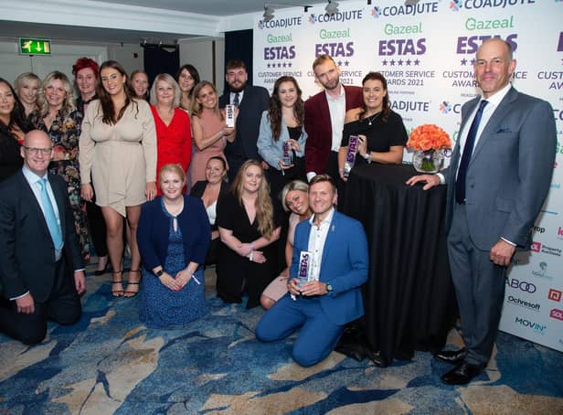The team from Alexander Grace Law which won four ESTAs