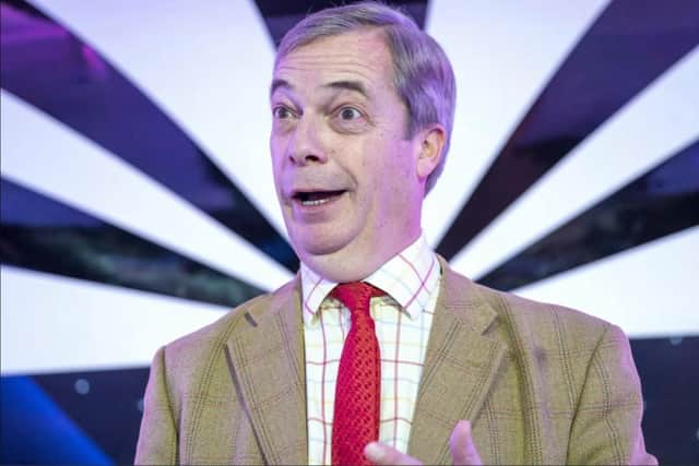 Nigel Farage is said to be 'perplexed' by Hoppers' decision to cancel the event.