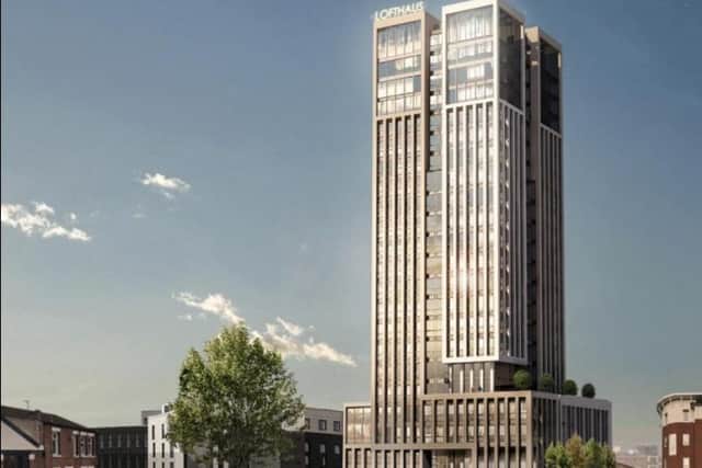 How the new 30-storey skyscraper would look (Images Providence Gate Ltd).