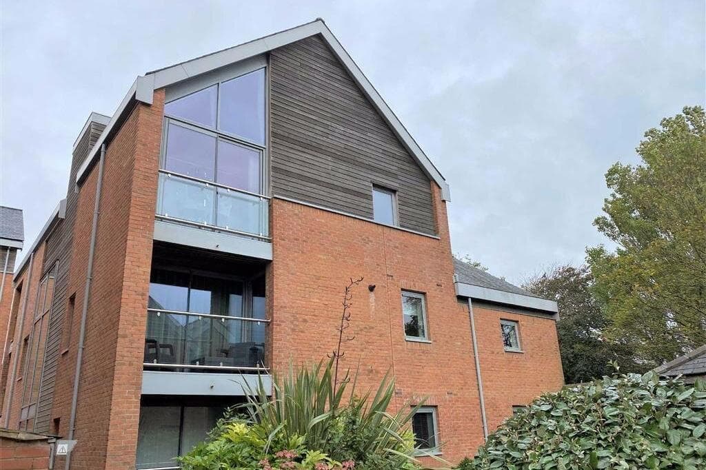 Luxury two-bed Lytham penthouse apartment with vaulted ceilings ...