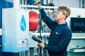 Work has been going on at Baxi in Bamber Bridge to develop hydrogen-fuelled boilers.