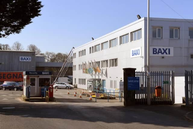 The Baxi factory in Club Street, Bamber Bridge.