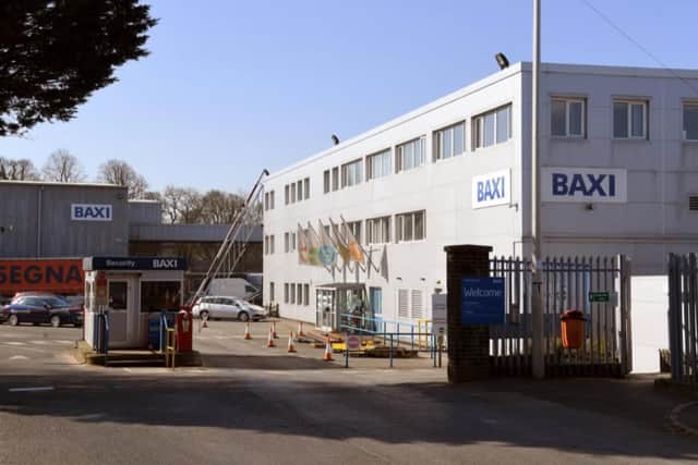The Baxi factory in Club Street, Bamber Bridge.
