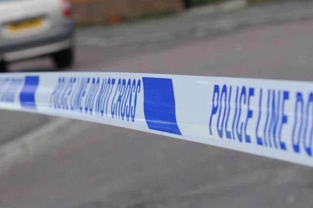 A cordon was put in place on Kiln Lane after a man was threatened with a suspected firearm during a robbery in Skelmersdale