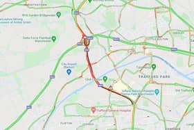 The crash reportedly involved a lorry and a car, according to the AA