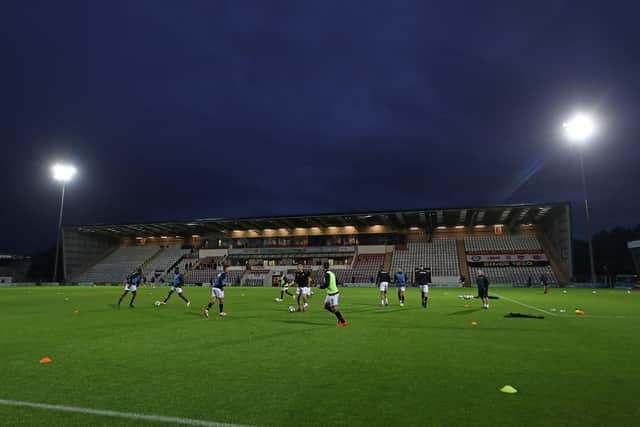 Morecambe's match with Wigan Athletic has been rearranged for January