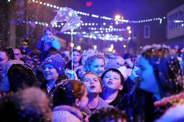 Chorley's Christmas lights are to be switched on by Olympic medallists Holly Bradshaw and Olivia Broome