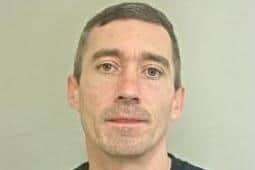 Police wanted to speak to Roy Butterworth (pictured) in connection with a number of serious offences including criminal damage and witness intimidation (Credit: Lancashire Police)